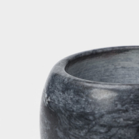 Ступка с толкушкой «Мрамор», из натурального камня Ступка с толкушкой «Мрамор», из натурального камня