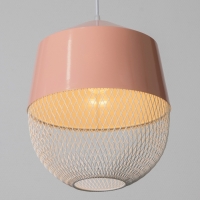 Светильник Lisa 1х40Вт Е27 светло-розовый 26х26х32см Светильник Lisa 1х40Вт Е27 светло-розовый 26х26х32см