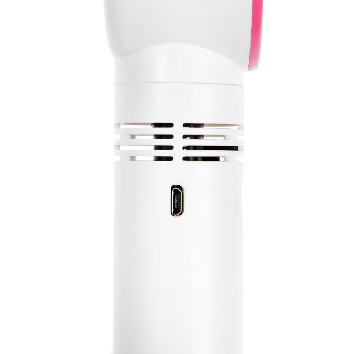 Портативный вентилятор LuazON LOF-06, безлопастный, 3 скорости, 800 мАч, белый