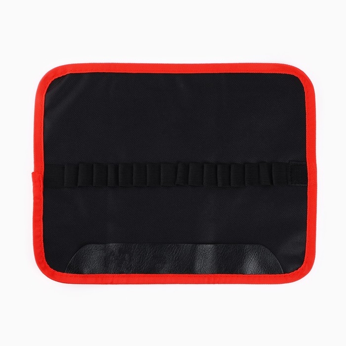 Пенал для кистей и карандашей текстиль, 16 предметов &laquo;Кот&raquo;