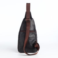 Сумка-слинг мужская, цвет коричневый Сумка-слинг мужская, цвет коричневый