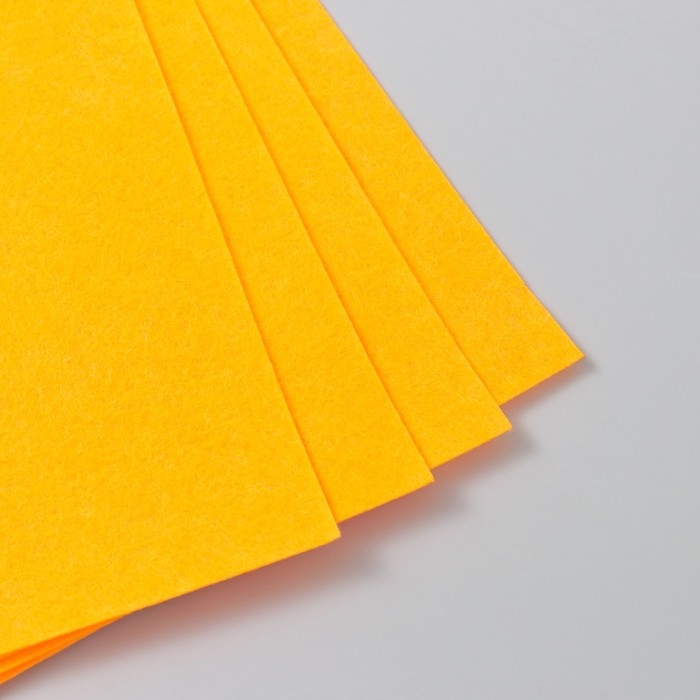 Фетр 1 мм Фетр 1 мм "Апельсин" набор 4 листа 30х40 см