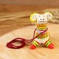 Филимоновская игрушка - свисток &laquo;Баран&raquo;