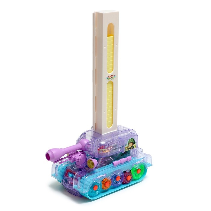 Грузовик инерционный &laquo;Автовоз&raquo;, вертолёт в комплекте, МИКС