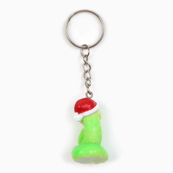 Новогодний брелок для ключей, объемный &laquo;Новый год: Змейка&raquo; 2,3 х 8,5 см