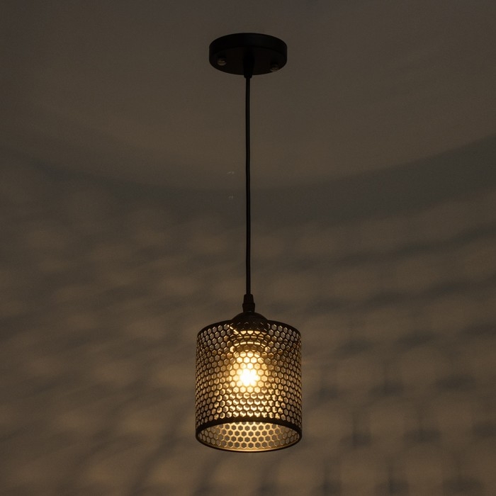 Светильник BayerLux "Вайна" Е27 40Вт черный 13х12х14-114см