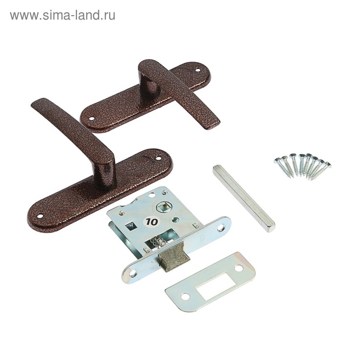 Защелка дверная Защелка дверная "Птимаш" Димитровград ЗЩ1.45, цвет медь