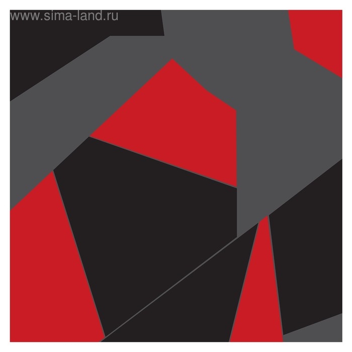 Набор наклеек на кузов автомобиля &laquo;Красная текстура&raquo;, 4 шт