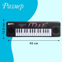 Синтезатор детский «Клавишник», звуковые эффекты, 32 клавиши Синтезатор детский «Клавишник», звуковые эффекты, 32 клавиши