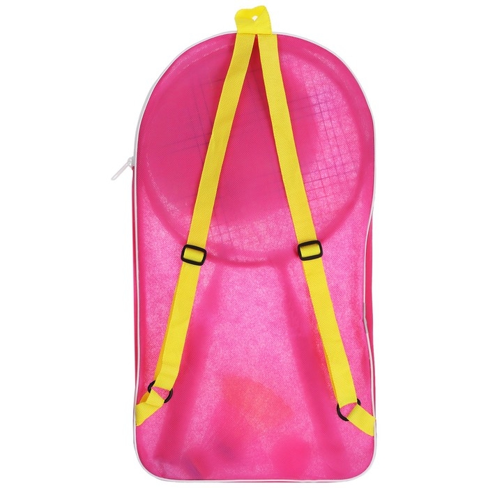 Набор для бадминтона ONLYTOP &laquo;Милашка&raquo;: 2 ракетки 44 см, 2 волана, мяч, чехол, цвет розовый