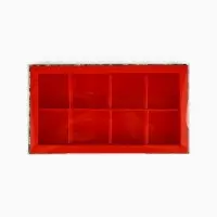 Коробка под 8 конфет с ячейками &laquo;С Новым годом!&raquo;, 10 х 18.5 х 3 см