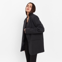 Пиджак женский с разрезом на спине MIST размер S-M, цвет черный