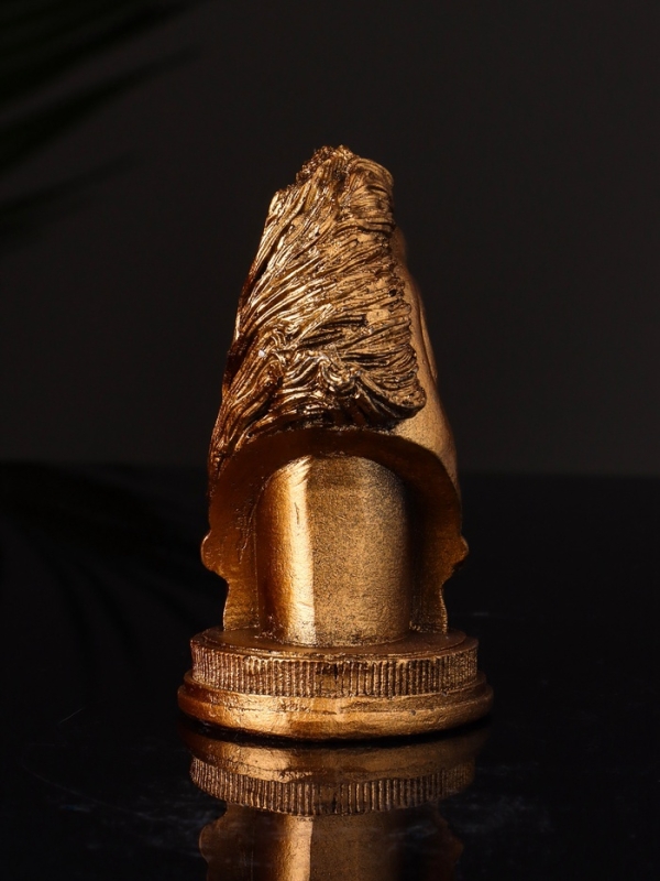 Фигура "Конь " 9х6 см, цвет бронза