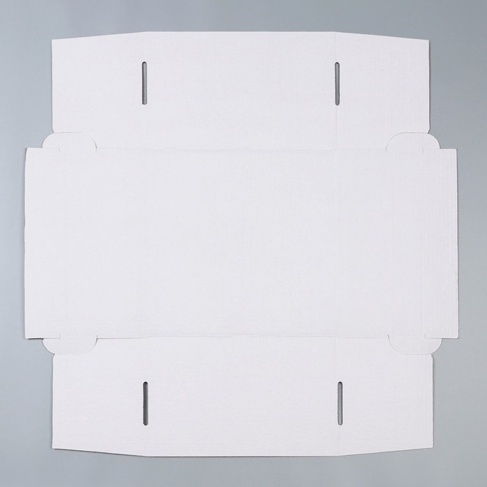 Коробка для торта, кондитерская упаковка, &laquo;Белая&raquo; 29 х 29 х 19 см