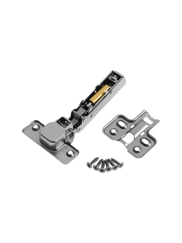 Петля мебельная с доводчиками ТУНДРА, накладная, угол 90 градусов, набор 10 шт