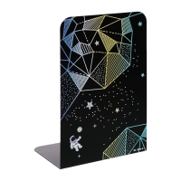 Подставки для книг " Космос.Астронавт", 2 штуки Подставки для книг " Космос.Астронавт", 2 штуки