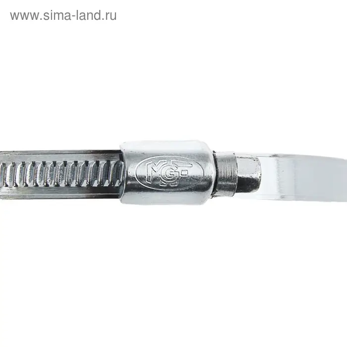 Хомут червячный MGF, диаметр 60-80 мм, ширина ленты 9 мм, оцинкованный