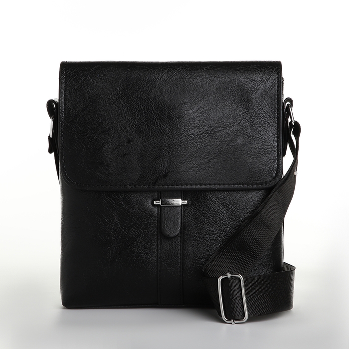 Сумка мужская, цвет чёрный