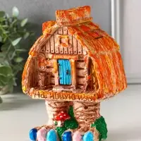 Копилка "Избушка на курьих ножках" 20х14,5х10 см