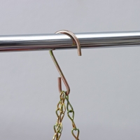 Кашпо пластиковое для цветов подвесное с дренажной сеткой &laquo;Веста&raquo;, 2 л, цвет коричневое