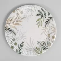 Тарелка одноразовая бумажная &laquo;Природа&raquo;, 18 см