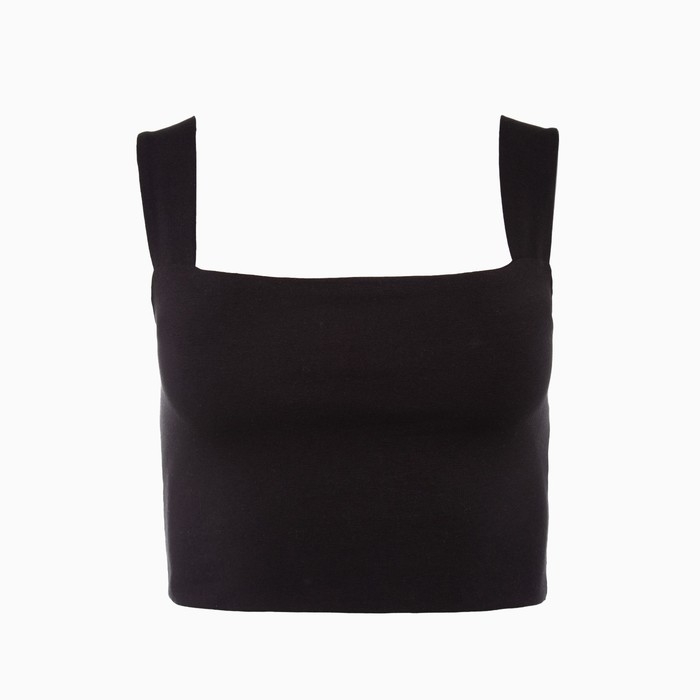 Топ женский MINAKU: Basic line, цвет чёрный, размер 44