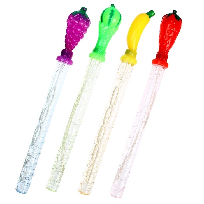 Мыльные пузыри «Фрукты», 100 мл, цвета МИКС Мыльные пузыри «Фрукты», 100 мл, цвета МИКС