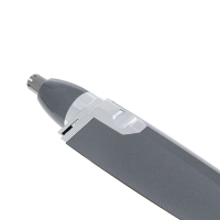 Триммер для волос Luazon LTRI-01, для носа и ушей, от батареек 1хАА, серый