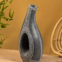 Ваза терракота &laquo;Рамос&raquo;, 22&times;18&times;53 см, керамика