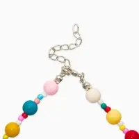 Набор детских украшений "Выбражулька" единорог, сладости, 3 предмета: клипсы, кольцо, бусы   1093720