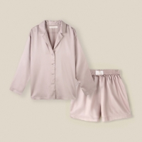 Костюм домашний женский (рубашка и шорты) SL HOME р. XL, пудровый