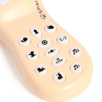 Робот кот &laquo;Пультовод&raquo; ZHORYA, на пульте управления, интерактивный: сенсорный, звук, свет, на батарейках, на русском языке, синий