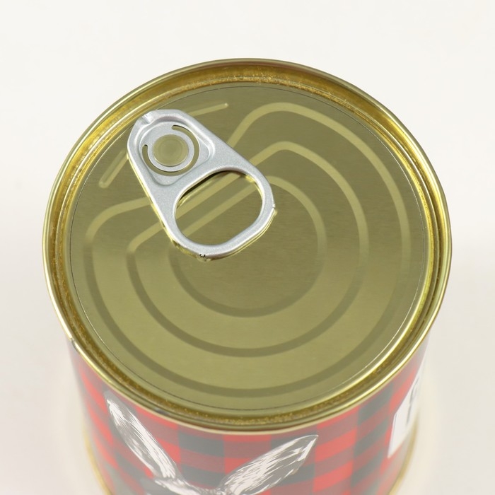 Носки в банке Носки в банке "С Новым годом, заяц" (мужские, цвет черный)