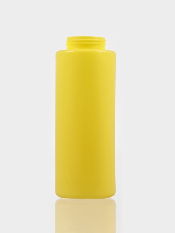 Бутылка для соуса Доляна, пластик, 350 мл, 6&times;6&times;19 см, жёлтая