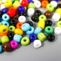 Бисер "Ассорти цветное" 6 мм 20 гр