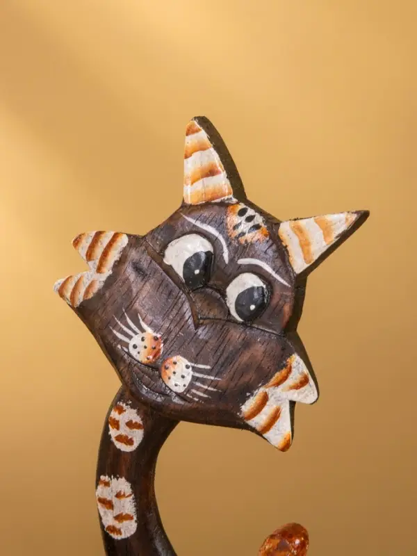 Сувенир на подставке &laquo;Киса&raquo;, 25-27 см, дерево, МИКС