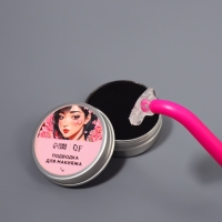 Набор д/макияжа трафареты нижних ресниц: 2 держ, 3 пары трафар, чернила пласт/короб QF