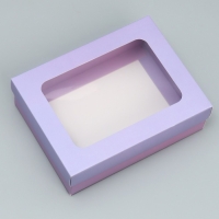 Коробка подарочная, упаковка, «Лаванда» 16.5 х 12.5 х 5 см Коробка подарочная, упаковка, «Лаванда» 16.5 х 12.5 х 5 см