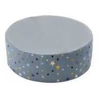 Сухой бассейн &laquo;Звезды&raquo;, серый, 100&times;35 см