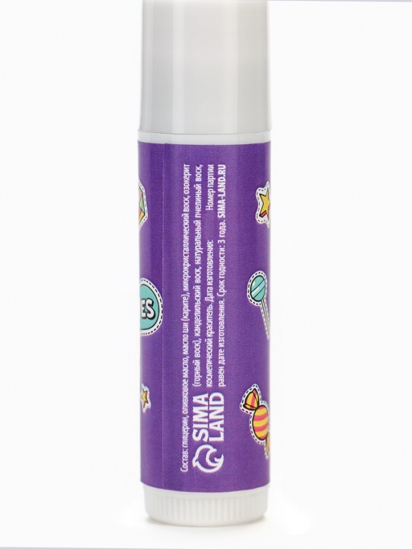 TeenBee Бальзам для губ с ароматом черники, 4 г