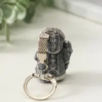 Брелок "Хант с вязанкой рыбы маленький" 4,1 см