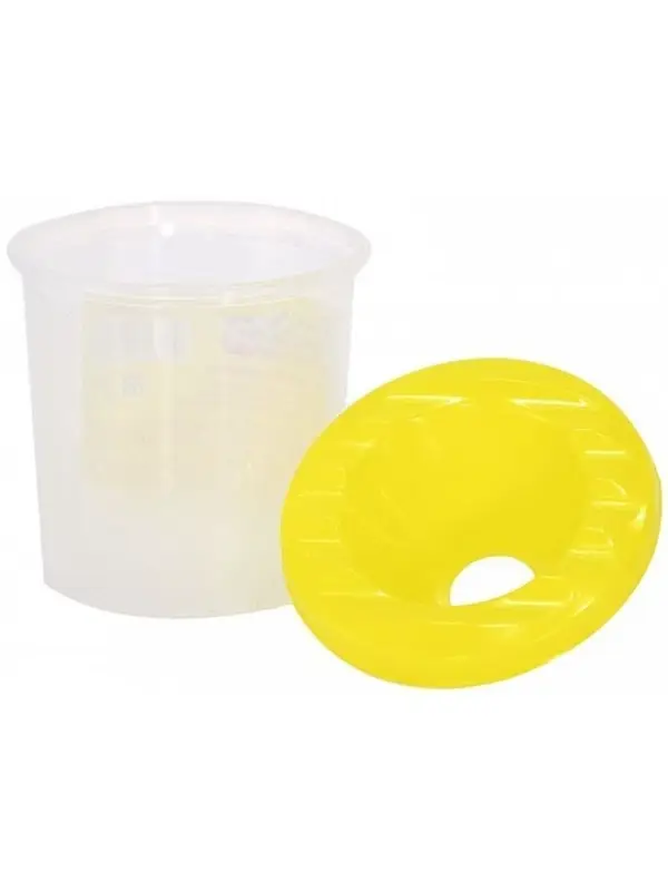 Стакан - непроливайка, Каляка-Маляка, 230 мл, желтый