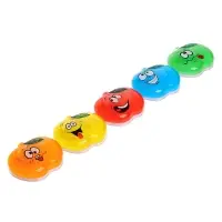 Лизун - слайм &laquo;Яблоко&raquo;, цвета МИКС