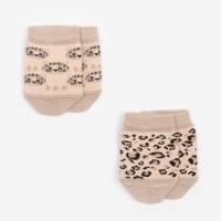 Набор носков Крошка Я &laquo;Леопард&raquo;, 2 пары, 8-10 см