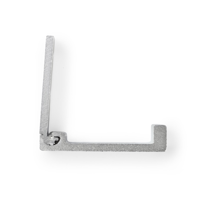 Крючок мебельный CAPPIO FOLD, однорожковый, складной, цвет матовый хром