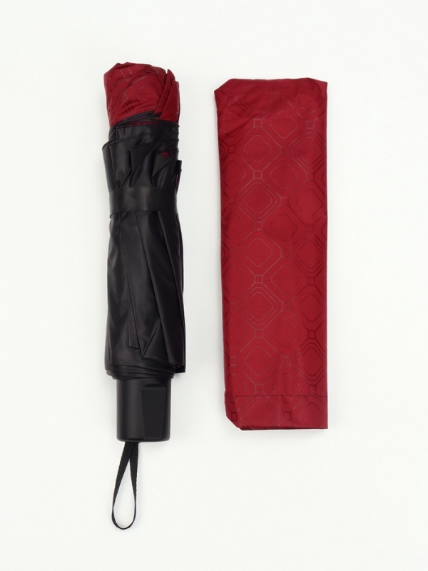 Зонт механический «Ромбы», эпонж, 4 сложения, 10 спиц, R = 53/60 см, D = 120 см, цвет МИКС Зонт механический «Ромбы», эпонж, 4 сложения, 10 спиц, R = 53/60 см, D = 120 см, цвет МИКС