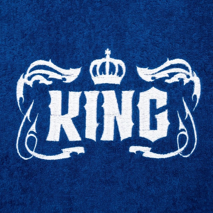 Халат махровый мужск. Халат махровый мужск."King" р-р 52-54, синий