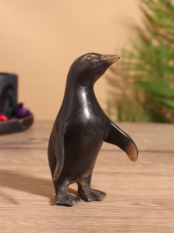 Сувенир бронза "Пингвин" 9х8х12 см