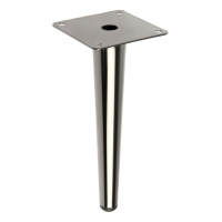 Опора мебельная CAPPIO OP08,h=200 мм,толщ площ 1,8, цвет глянцевый черный Опора мебельная CAPPIO OP08,h=200 мм,толщ площ 1,8, цвет глянцевый черный