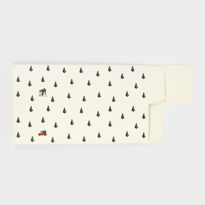 Коробка подарочная новогодняя складная «С Новым годом! », 9.5 х 32.5 х 9.5 см, Новый год Коробка подарочная новогодняя складная «С Новым годом! », 9.5 х 32.5 х 9.5 см, Новый год